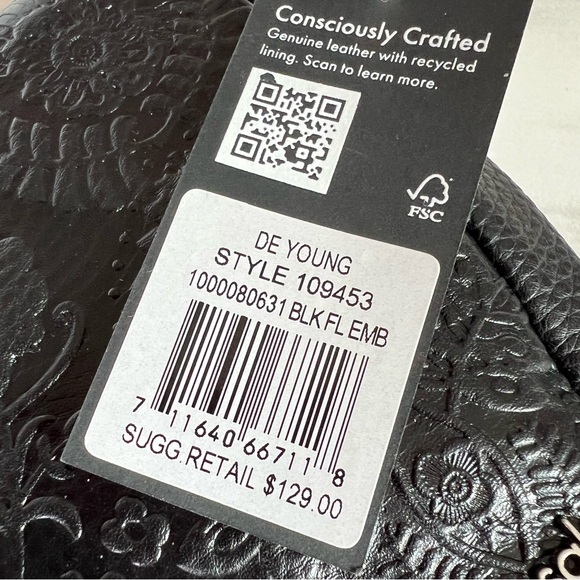 NWT THE SAK LEATHER CROSSBODY SHOULDER BAG - Picture 10 of 14